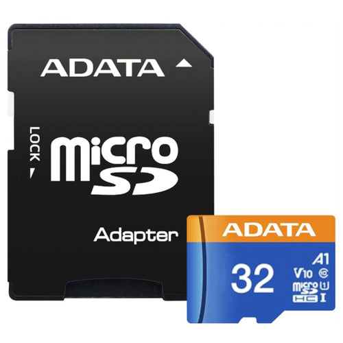 Card de Memorie Adata (AUSDH32GUICL10A1-RA1), Microsdhc, Adaptor, Class 10, UHS-I U1, 32GB, Read 100MB/s, Negru