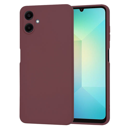Husa pentru Samsung Galaxy A06 4G, Techsuit SoftFlex, bordo