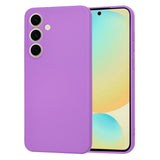 Husa pentru Samsung Galaxy S24 FE, Techsuit SoftFlex, mov