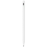 Stylus pen Techsuit (A580S), pentru iPad, Bluetooth, Type-C, 130mAh, 5V, Respingere palma, Microsoft Nib, Mute Writing, alb