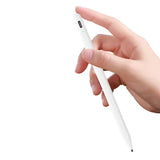 Stylus pen Techsuit (A580S), pentru iPad, Bluetooth, Type-C, 130mAh, 5V, Respingere palma, Microsoft Nib, Mute Writing, alb