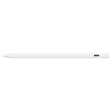 Stylus pen Techsuit (AC10-CP), pentru iPad, Bluetooth, Type-C, Respingere palma, Tilt Pressure Sense, 130mAh, 5V, 0.2A, alb