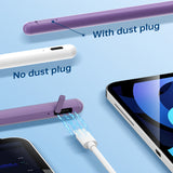 Stylus pen Techsuit (AC10SH), pentru iPad, Bluetooth, Type-C, 125mAh, Respingere palma, Replaceable Apple Nib, negru