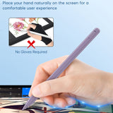 Stylus pen Techsuit (AC10SH), pentru iPad, Bluetooth, Type-C, 125mAh, Respingere palma, Replaceable Apple Nib, negru