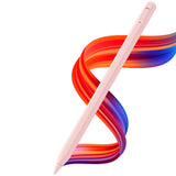 Stylus pen Techsuit (AC10SH), pentru iPad, Bluetooth, Type-C, 125mAh, Respingere palma, Replaceable Apple Nib, roz deschis