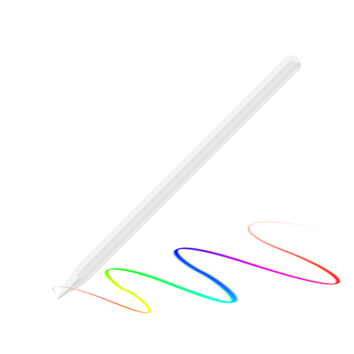 Stylus pen Techsuit (AC20-Pro), pentru iPad, Bluetooth, Magnetic Charging, Respingere palma, 70mAh, 5V, alb