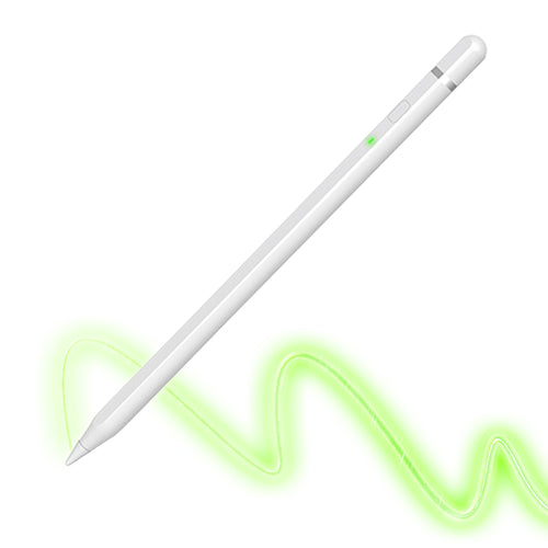 Stylus pen Techsuit (AP01 Pro), pentru iPad, Bluetooth, Type-C, Respingere palma, Tilt Pressure Sense, 125mAh, alb