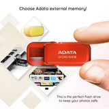 Adata Memory Stick (AUV240-32G-RRD), USB 2.0 Flashdrive, 32GB, Rosu