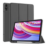 Husa tableta pentru Xiaomi Redmi Pad Pro, Techsuit Flex Trifold (cu Pencil Holder), gri