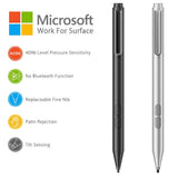 Stylus pen Techsuit (F94S), pentru Microsoft Surface, Active, Educational Pen, Respingere palma, Aaaa Battery, MPP1.51, negru