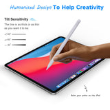 Stylus pen Techsuit (F97), pentru Microsoft Surface, Active, Type-C, Respingere palma, Side Adsorption, 90mAh, 5V, 0.2A, negru