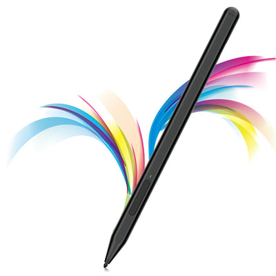 Stylus pen Techsuit (F97), pentru Microsoft Surface, Active, Type-C, Respingere palma, Side Adsorption, 90mAh, 5V, 0.2A, negru