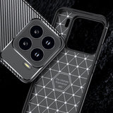 Husa pentru Xiaomi 15 Pro, Techsuit CarbonFiber, negru