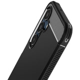 Husa pentru Samsung Galaxy A16 4G, Spigen Rugged Armor (ACS08891), negru