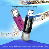 Adata Memory Stick (AC906-32G-RBK), USB 2.0 Flashdrive, 32GB, Negru