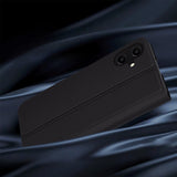 Husa pentru Samsung Galaxy A06 4G, Techsuit Magskin Book, negru