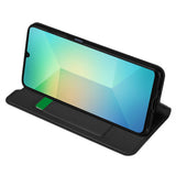 Husa pentru Samsung Galaxy A06 4G, Techsuit Magskin Book, negru