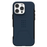 Husa pentru iPhone 16 Pro, UAG Civilian MagSafe, bleumarin