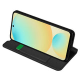 Husa pentru Samsung Galaxy S24 FE, Techsuit Magskin Book, negru