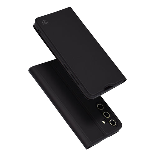Husa pentru Samsung Galaxy S24 FE, Techsuit Magskin Book, negru