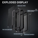 Husa pentru Samsung Galaxy A16 4G, ShellBox Waterproof IP68 Case, negru