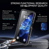 Husa pentru Samsung Galaxy A16 4G, ShellBox Waterproof IP68 Case, negru