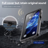 Husa pentru Samsung Galaxy A16 4G, ShellBox Waterproof IP68 Case, negru