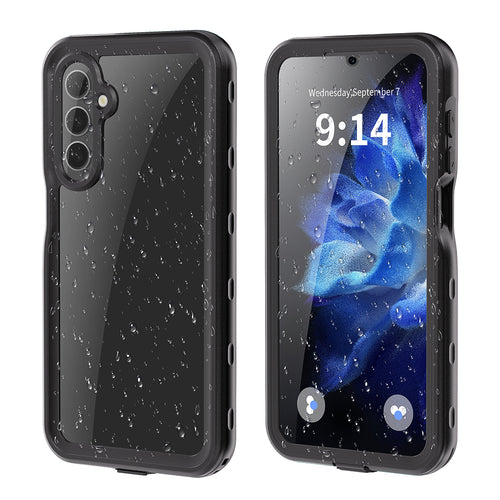 Husa pentru Samsung Galaxy A16 4G, ShellBox Waterproof IP68 Case, negru