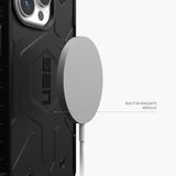 Husa pentru iPhone 15 Pro, UAG Pathfinder MagSafe, argintiu