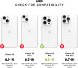 Husa pentru iPhone 15 Pro, UAG Pathfinder MagSafe, argintiu