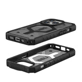 Husa pentru iPhone 15 Pro, UAG Pathfinder MagSafe, argintiu