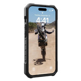 Husa pentru iPhone 15 Pro, UAG Pathfinder MagSafe, argintiu