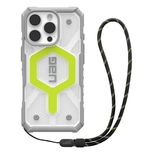 Husa pentru iPhone 16 Pro, UAG Pathfinder Clear MagSafe, galben