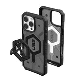Husa pentru iPhone 16 Pro Max, UAG Pathfinder Clear MagSafe, cenusiu
