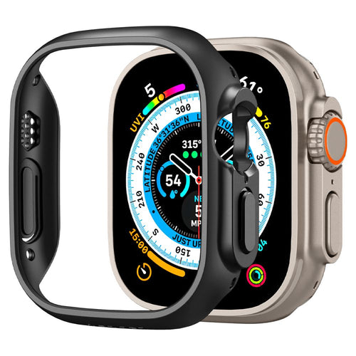 Husa smartwatch pentru Apple Watch Ultra, Spigen, negru