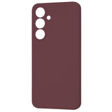 Husa pentru Samsung Galaxy S24 FE, Techsuit SoftFlex MagSafe, bordo