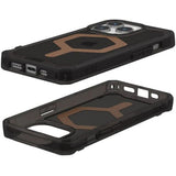 Husa pentru iPhone 15 Pro, UAG Plyo, maro