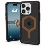 Husa pentru iPhone 15 Pro, UAG Plyo, maro
