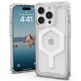 Husa pentru iPhone 15 Pro, UAG Plyo MagSafe, alb