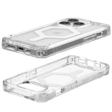 Husa pentru iPhone 15 Pro, UAG Plyo MagSafe, alb