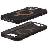 Husa pentru iPhone 15 Pro Max, UAG Plyo MagSafe, maro