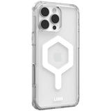 Husa pentru iPhone 16 Pro Max, UAG Plyo MagSafe, alb