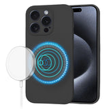 Husa pentru iPhone 15 Pro, Techsuit SoftFlex MagSafe, mov