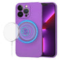 Husa pentru iPhone 13 Pro, Techsuit SoftFlex MagSafe, mov