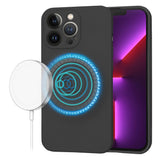 Husa pentru iPhone 13 Pro, Techsuit SoftFlex MagSafe, mov