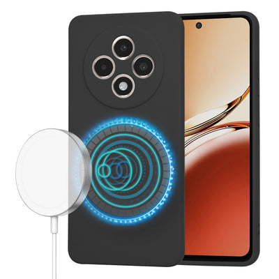 Husa pentru OPPO Reno12 F 5G, Techsuit SoftFlex MagSafe, negru