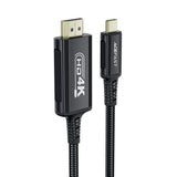 Cablu audio Acefast Video Cable (C1-10), Type-C to HDMI, 4k@60Hz, Plug and Play, 1.8m, negru