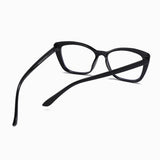 Techsuit Anti-Blue Light Glasses Reflex PC (PC28016-C1), Cat Eye, Negru