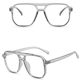 Techsuit Anti-Blue Light Glasses Reflex PC (PC28014-C8), Square, Clear