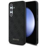 Husa pentru Samsung Galaxy S24 FE, Guess Hardcase 4G Classic (GUHCS24FEG4GFGR), gri